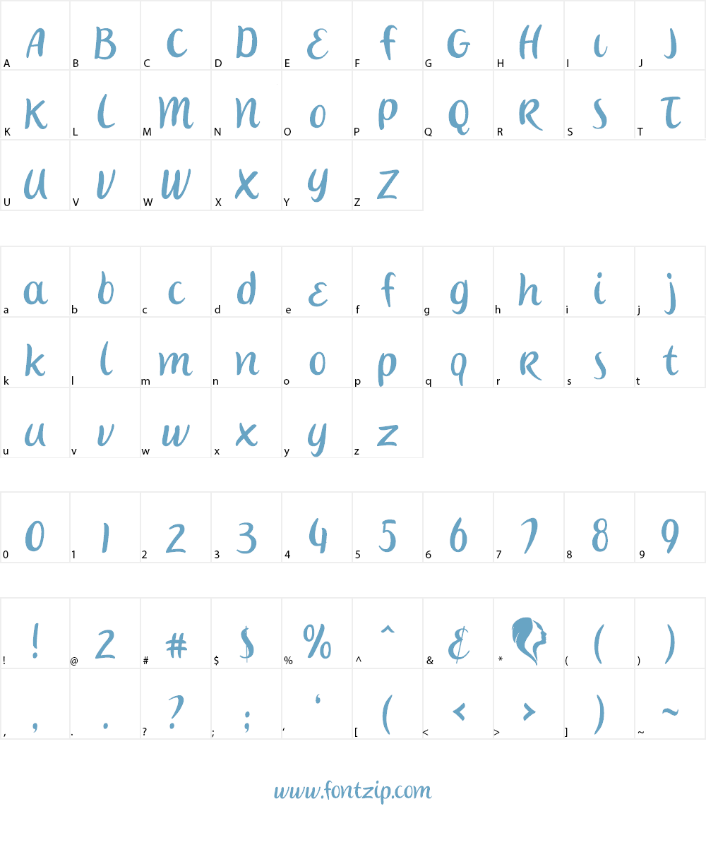 Eurovision Choir 2017 Font Character
